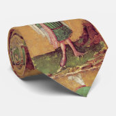 アンティークドイツのコートTarots /《鳥》ハヤブサの大地主 ネクタイ (ロール)