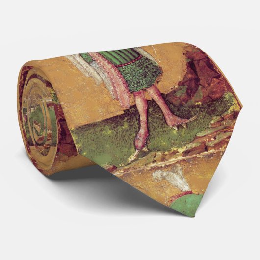 アンティークドイツのコートTarots /《鳥》ハヤブサの大地主 ネクタイ (ロール)