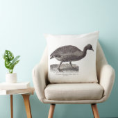 アンティークドイツの鳥プリントワイルドガンス クッション (椅子)