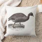 アンティークドイツの鳥プリントワイルドガンス クッション (ブランケット)