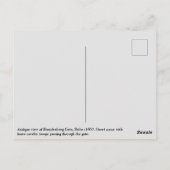 アンティークドイツブランデンバーグゲートc1900ベルリン ポストカード (裏面)