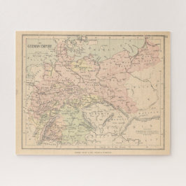 アンティークドイツ帝国地図 ジグソーパズル