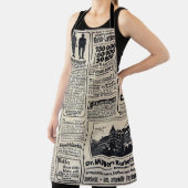 アンティークドイツ新聞広告1917 エプロン (インサイチュ)