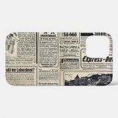 アンティークドイツ新聞広告1917 Case-Mate iPhoneケース (裏面 (横))