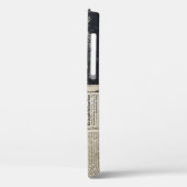 アンティークドイツ新聞広告1917 Case-Mate iPhoneケース (裏面 / 左)