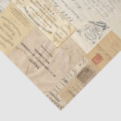 アンティークドキュメントエフェメラティッシュペーパー 薄葉紙 (詳細)