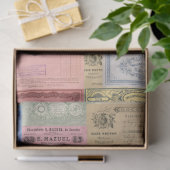 アンティークドキュメントパステルエフェラティッシュペーパー 薄葉紙 (ギフト)