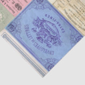 アンティークドキュメントパステルエフェラティッシュペーパー 薄葉紙 (詳細)