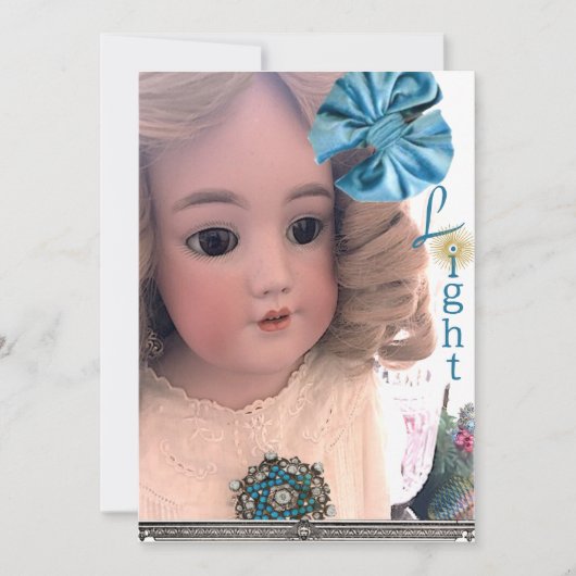 アンティークドールフラットハヌッカカード シーズンカード (正面)