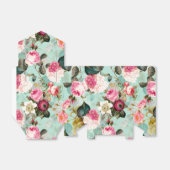 アンティークノスタルジックレッドテバラパターンミント フェイバーボックス (折り畳みなし)