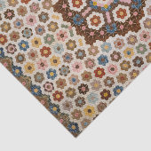 アンティークハニカムキルトパターン – フォークアートクレフティ 薄葉紙 (詳細)