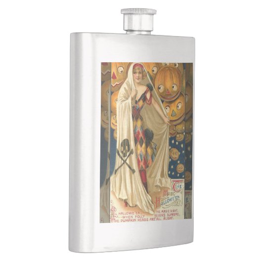 アンティークハロウィーンハロウィーンのカボチャのちょうちん フラスク (右)