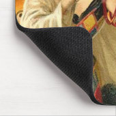 アンティークハロウィーンハロウィーンのカボチャのちょうちん マウスパッド (コーナー)