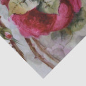 アンティークハンド色彩の鮮やかリモージュバラギフトティッシュ 薄葉紙 (詳細)