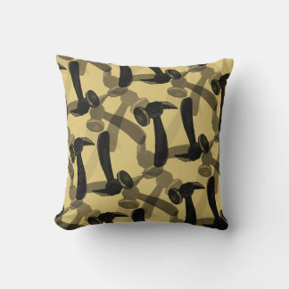 アンティークハンマーマンケーブ クッション