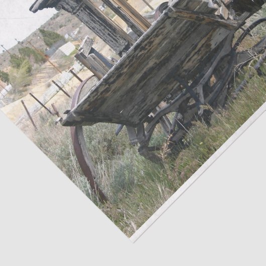 アンティークハーストウエスタンシーンデクページ紙 薄葉紙 (詳細)