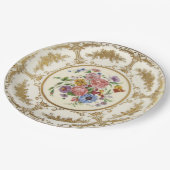 アンティークハ絵を描ンドリモージュ中国紙プレート ペーパープレート (アングル)