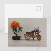 アンティークバイク 🏍️ シーズンポストカード (正面/裏面)