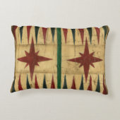 アンティークバックガンモンゲームボードバイイーサンハーパー アクセントクッション (裏面)