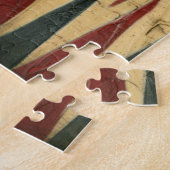 アンティークバックガンモンゲームボードバイイーサンハーパー ジグソーパズル (側面)