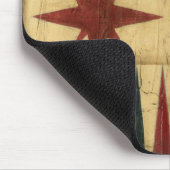 アンティークバックガンモンゲームボードバイイーサンハーパー マウスパッド (コーナー)