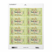 アンティークバラコールドプロセスSOAPラベルテンプレート ラベル (フルシート)