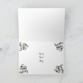 アンティークバラサンキューカード サンキューカード (内部)