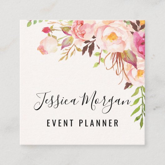 アンティークバラスクエア名刺 スクエア名刺 (正面)