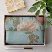 アンティークバラターコイズピンクレトロアートワーク 薄葉紙 (ギフト)