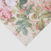 アンティークバラデコページ&ティッシュペーパーピンク 薄葉紙 (詳細)