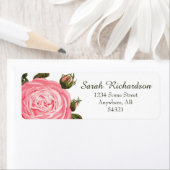 アンティークバラフォーマルエレガントフェミニンフローラピンク ラベル (インサイチュ)