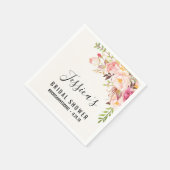 アンティークバラブライダルシャワーナプキン スタンダードカクテルナプキン (角)