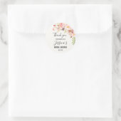 アンティークバラブライダルシャワー ラウンドシール (バッグ)