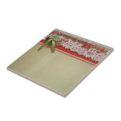 アンティークバラレースレッ素朴ドバーラビクトリアンップ タイル (側面)