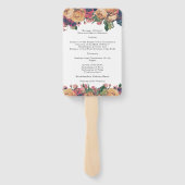 アンティークバラヴィンテージボホ結婚ーズ ハンドファン (裏面)