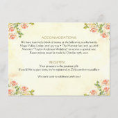 アンティークバラ4 x 6.24詳細カード エンクロージャーカード (裏面)