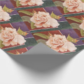 アンティークバラ ラッピングペーパー (角)