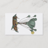 アンティークバルーン航空船アートワーク 名刺 (裏面)