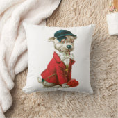 アンティークバレンタインデッグ クッション (ブランケット)