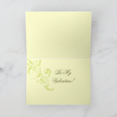 アンティークバレンタインデーカード シーズンカード (内部)