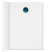 アンティークバレンタインデース、キューピッド、恋人と蝶 (内側 (右))