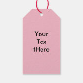 アンティークバレンタインデーハート ギフトタグ (裏面)