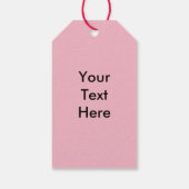 アンティークバレンタインボーイと子犬 ギフトタグ (裏面)