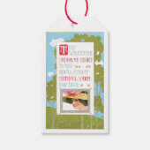 アンティークバレンタインレディ ギフトタグ (正面)