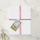 アンティークバレンタインレディ ギフトタグ (より糸付き)