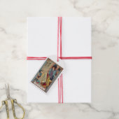 アンティークバレンタイン ギフトタグ (より糸付き)