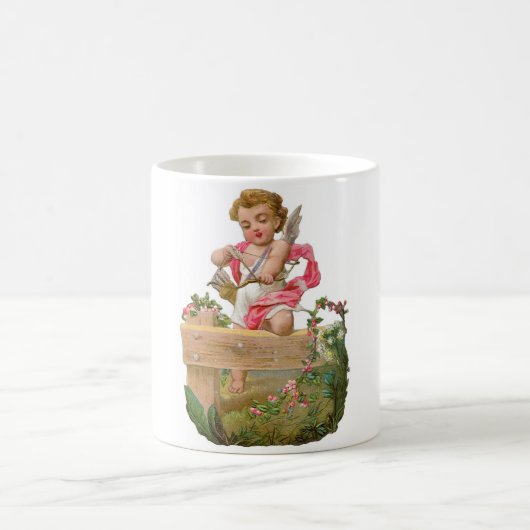 アンティークバレンタイン コーヒーマグカップ (中央)