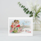 アンティークバレンタイン シーズンポストカード (スタンド正面)