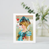 アンティークバレンタイン シーズンポストカード (スタンド正面)