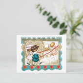 アンティークバレンタイン シーズンポストカード (スタンド正面)